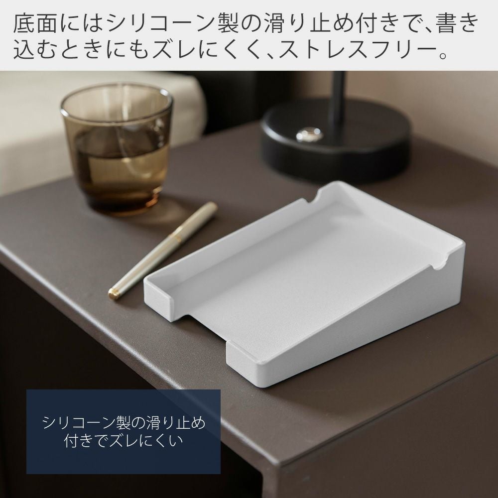 山崎実業 公式 ペンが置けるメモホルダー タワー | ヤマソロ公式