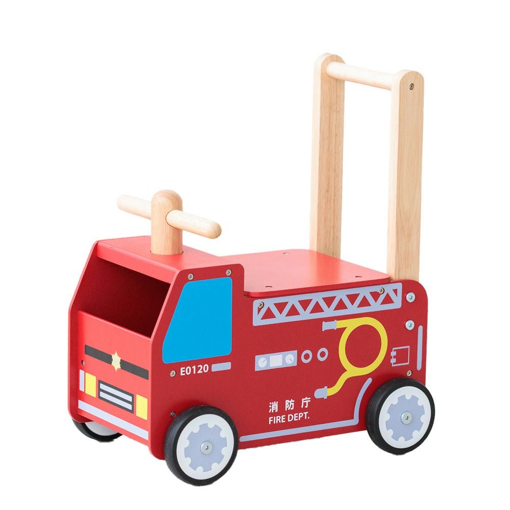 アイムトイ(I'm TOY) ウォーカーアンドライド 消防車 -消防庁