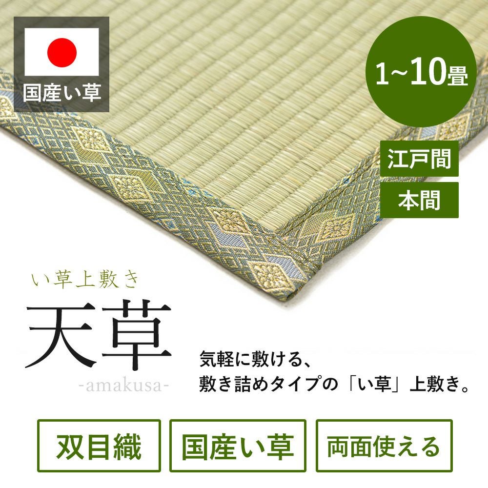 い草カーペット 天草 国産 1畳 2畳 3畳 4.5畳 6畳 8畳 10畳 江戸間