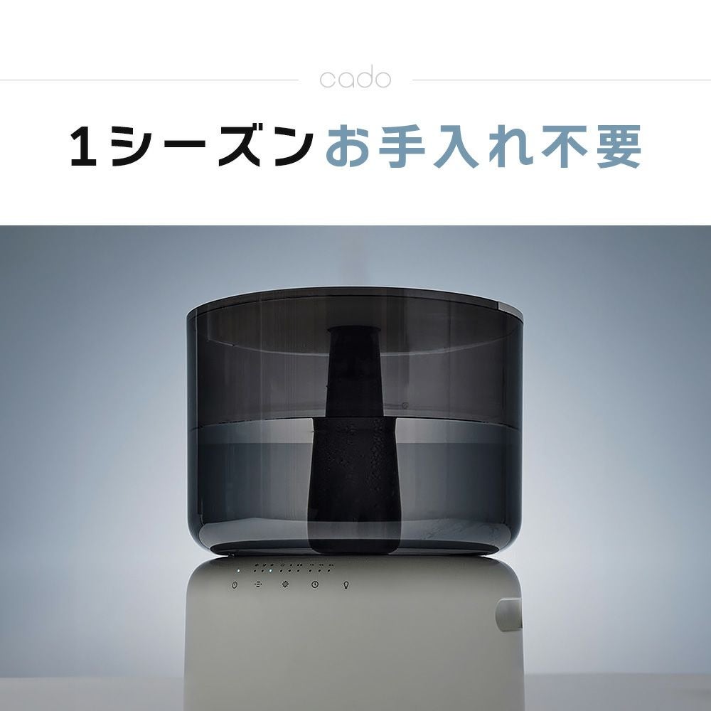 Cado 加湿器 STEM 500H（HM-C500H） グレー Amazon.co.jp: cado（カドー）STEM 500H クールグレー オートクリーン
