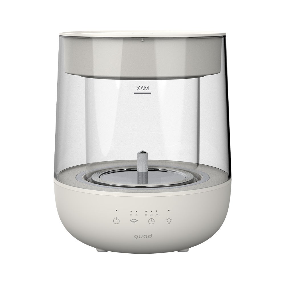 QUADS ガラススチーム加湿器 GLASS グラス 1.7L 2.6L | ヤマソロ公式