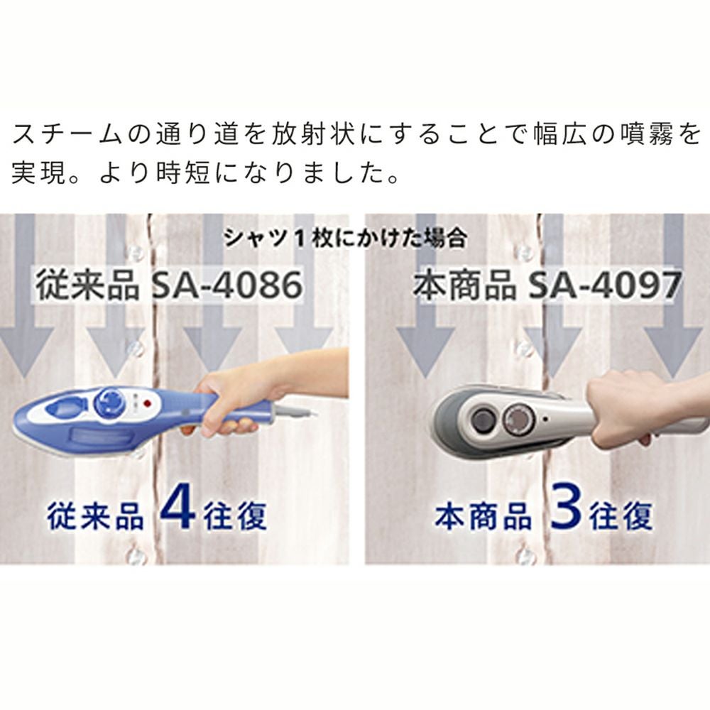 ハンディーアイロン＆スチーマー SA-4097VO ツインバード TWINBIRD 