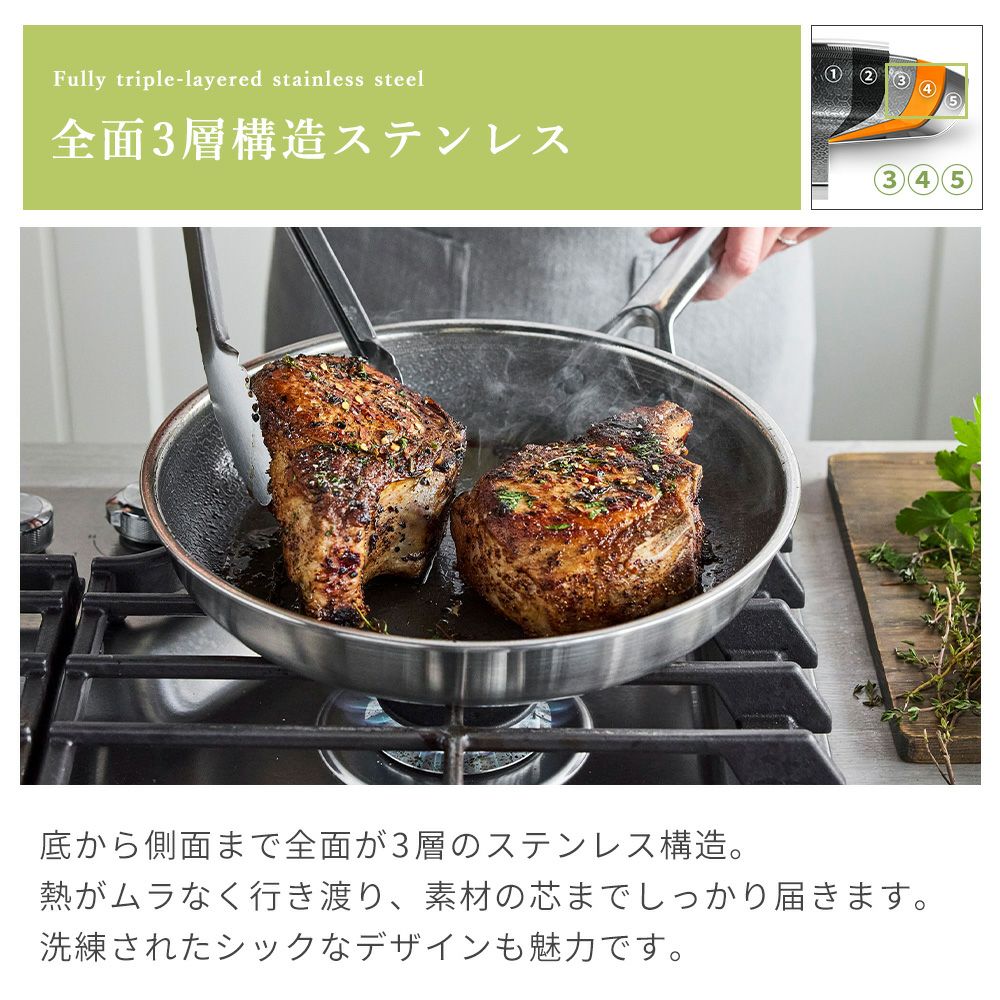 【新品未使用】W MＦ　シェフズエディション ウォックバン 28cm グリーンパン エーペックス ウォックパン 28cm | ヤマソロ公式