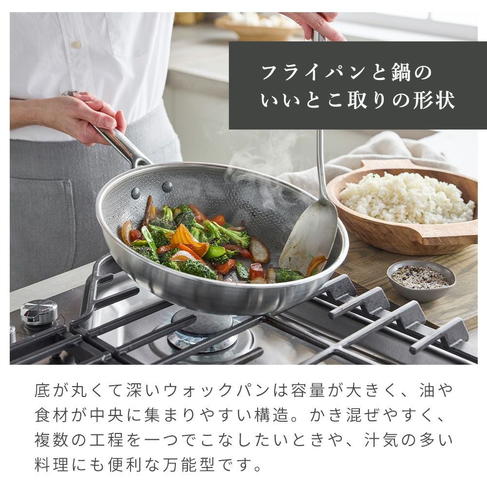 【新品未使用】W MＦ　シェフズエディション ウォックバン 28cm グリーンパン エーペックス ウォックパン 28cm | ヤマソロ公式