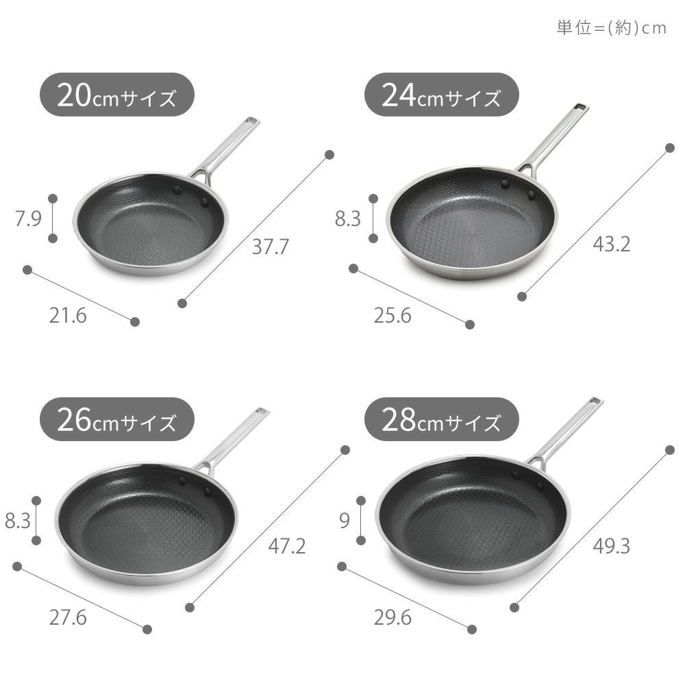 グリーンパン エーペックスフライパン 20cm 24cm 26cm 28cm | ヤマソロ公式