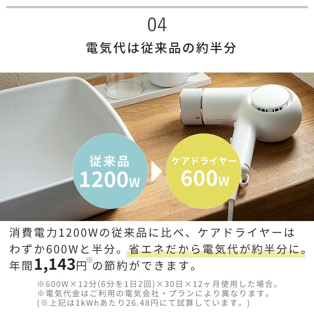 ケアドライヤー TB-G008JPW ツインバード TWINBIRD | ヤマソロ公式