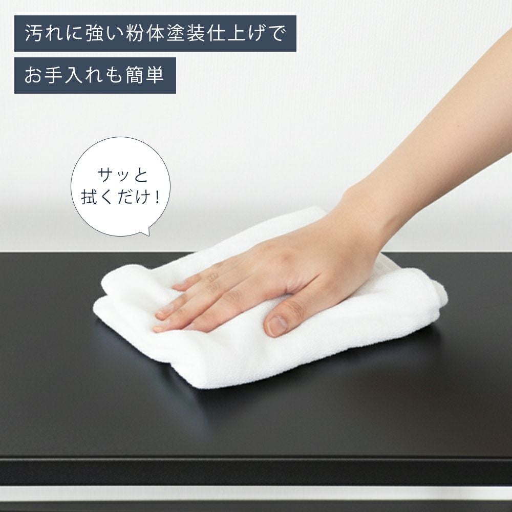 山崎実業 公式 棚付きコンソールテーブル タワー | ヤマソロ公式