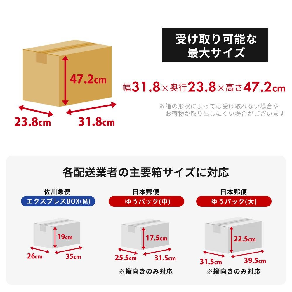 選べる宅配ボックス［壁掛け・置き型対応］【Serra -blink-（セラ