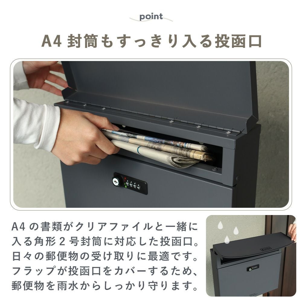 壁掛けポスト Pico(ピコ) ヤマソロ | ヤマソロ公式
