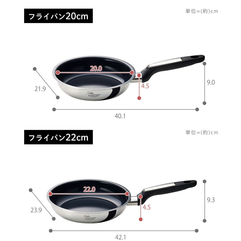 ビタクラフト(Vita Caft) ソフィアセラミック フライパン ウォックパン