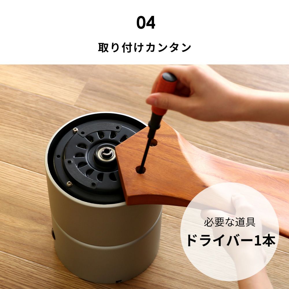 Modern Collection シーリングファン DCモーター REAL wood blades JE