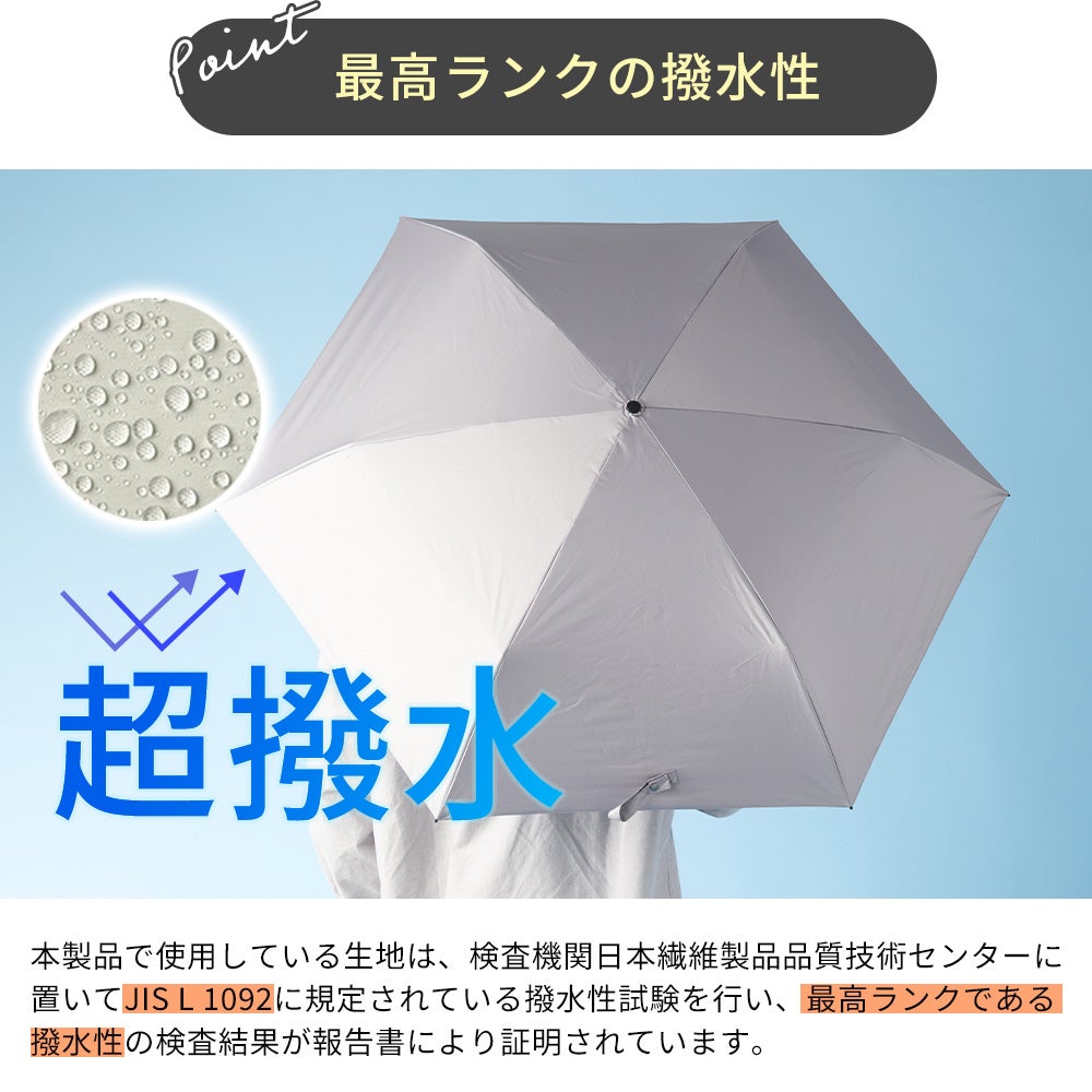 超軽量カーボン 55cm 日傘 U.Light～aero～ KIZAWA | ヤマソロ公式