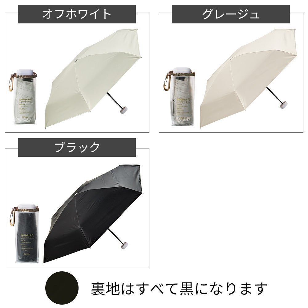 超コンパクト5段式 47cm 日傘 折りたたみ 晴雨兼用 pico classic